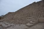 As ruínas da Huaca Pucllana, em Miraflores, bairro de Lima - Peru